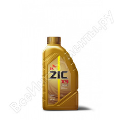 Моторное масло синтетическое x9 5w40, 1 л zic 132902
