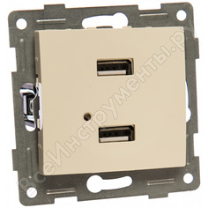 Двойная розетка usb GUSI Electric