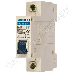 Автоматический выключатель ANDELI