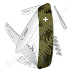 Швейцарский нож swiza c05 camouflage 95 мм, 12 функций, хаки kni.0050.2050