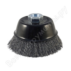 Чашечная гофрированная щетка для ушм D.BOR