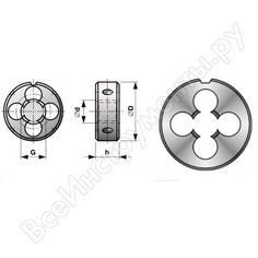 Плашка Bucovice Tools