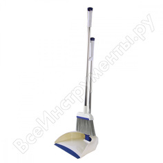 Совок с щеткой для мусора ЛАЙМА