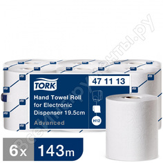 Бумажные полотенца tork advansed для сенсорного диспенсера в рулонах н12 6 рулонов в упаковке 471113 22167