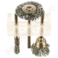 Щетка stayer нержавеющая сталь 3 шт. 29915-h3