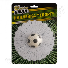 Наклейка на стекло автомобиля Golden Snail
