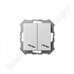 Двухклавишный проходной выключатель LIREGUS