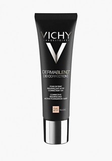 Тональное средство Vichy DERMABLEND 3D с высоким покрытием для жирной кожи, склонной к появлению акне, тон 25, SPF 25, 30 мл