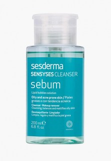 Лосьон для лица Sesderma липосомальное средство для снятия макияжа для жирной и склонной к акне кожи SENSYSES Sebum, 200 мл