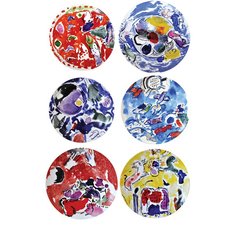 Набор из 6-ти тарелок Collection Marc Chagall Bernardaud