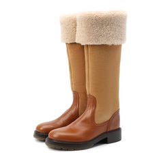 Кожаные сапоги Chloé Chloe