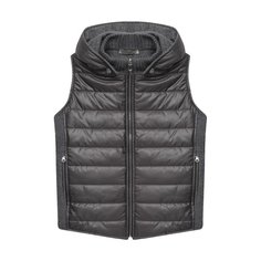 Двусторонний жилет с капюшоном Giorgetti Cashmere