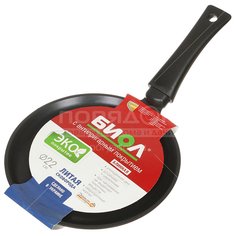 Блинница с антипригарным покрытием Биол 2208П, 22 см