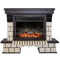 Электрокамин RealFlame Stone New 26 + Moonblaze BL