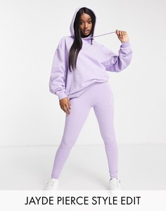 Сиреневые леггинсы от комплекта ASOS Weekend Collective-Многоцветный
