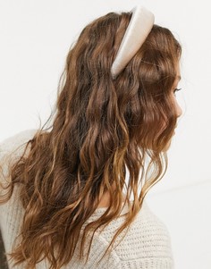 Светло-коричневый обруч для волос Vero Moda-Коричневый цвет