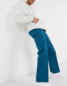 Синие брюки прямого кроя в рабочем стиле Dickies 874-Синий