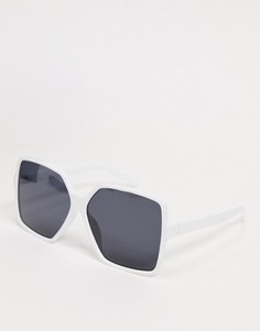 Белые солнцезащитные очки SVNX-Белый