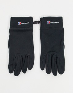 Черные перчатки Berghaus Spectrum-Черный цвет