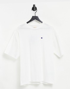 Белая футболка Champion Reverse Weave-Белый