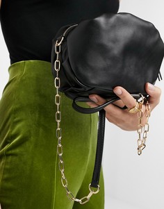 Черный объемный клатч в свободном стиле Call It Spring by ALDO Dumplin