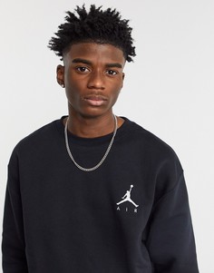 Черный свитшот с круглым вырезом Nike Jordan Jumpman-Черный цвет