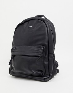 Черный рюкзак с карманом спереди Fenton-Черный цвет