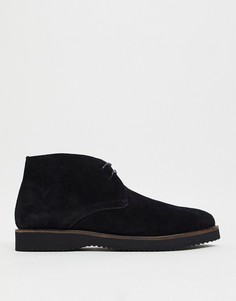 Черные замшевые ботинки чукка Schuh Griffin-Черный цвет