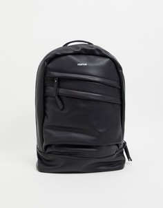 Черный рюкзак с двойной молнией Fenton-Черный цвет