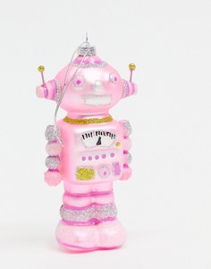 Новогоднее украшение в виде робота Sass and Belle-Розовый цвет