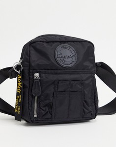 Черная дорожная сумка из нейлона Dr Martens AC812001-Черный цвет