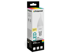 Лампочка Polaroid C37S 5.5W 220V 4000K E14 470lm PL-C37S55144