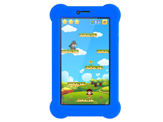 Аксессуар Чехол для Digma Plane 7565N Silicone Blue 1112097