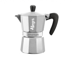 Кофеварка Bialetti Aeternum Allegra Silver на 6 порций 6018