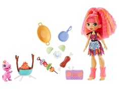 Кукла Mattel Cave Club Эмберли и барбекю GNL96