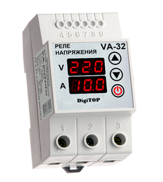 Реле контроля напряжения Digitop VA-32A