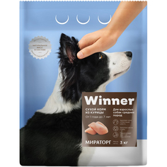 Корм для собак Winner С курицей для средних пород 3 кг