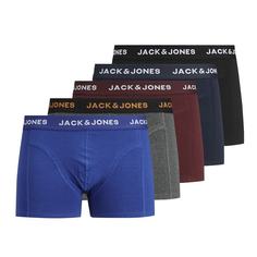 Комплект из 5 трусов-боксеров JACK & JONES La Redoute