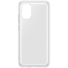 Чехол Samsung Soft Clear Cover A02s прозрачный (EF-QA025) Soft Clear Cover A02s прозрачный (EF-QA025)