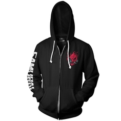 Толстовка Cyberpunk 2077 Biggest Fan Zip-Up Hoodie - L