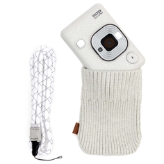 Мульти-функциональный фотоаппарат Fujifilm Instax Mini Liplay Stone White Bundle Instax Mini Liplay Stone White Bundle