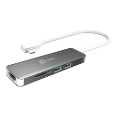 Разветвитель для компьютера j5create USB-C 3.1 (JCD372)