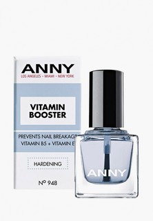 Базовое покрытие Anny для предупреждения растрескивания ногтей с витаминами Е и В5 Vitamin Booster прозрачный №948, 15 мл
