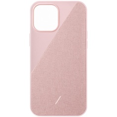 Чехол для смартфона Native Union Clic Canvas для iPhone 12 Pro Max, розовый