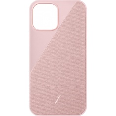 Чехол для смартфона Native Union Clic Canvas для iPhone 12/12 Pro, розовый