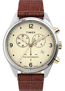 мужские часы Timex TW2U04500YL. Коллекция Waterbury Chronograph