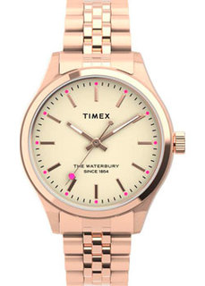 женские часы Timex TW2U23300YL. Коллекция Waterbury Neon