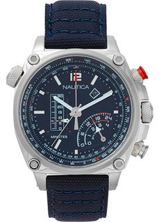 Швейцарские наручные мужские часы Nautica NAPMLR002. Коллекция Millrock