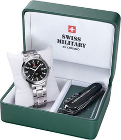 Швейцарские наручные мужские часы Swiss military SMP36004.01. Коллекция Classic