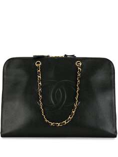 Chanel Pre-Owned сумка-тоут Jumbo 1997-го года с логотипом CC